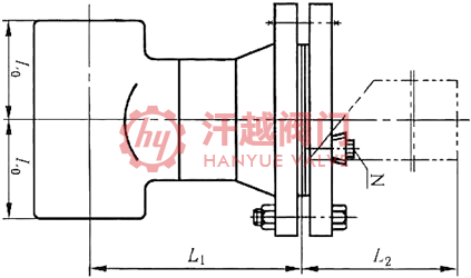 加长型直流式T型过滤器