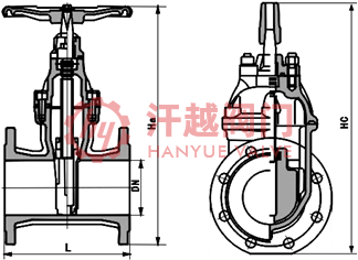 埋地式弹性座封闸阀