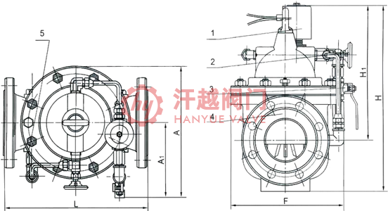 SK600X水力电动控制阀