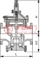 高灵敏度大流量蒸汽减压阀