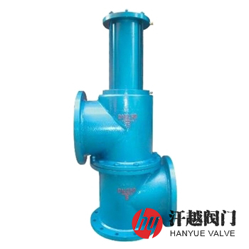 J145X电磁液动立式三通阀