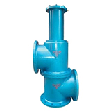 J145X电磁液动立式三通阀