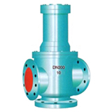 液动平衡角式三通排泥阀