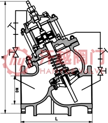 活塞式多功能水泵控制阀