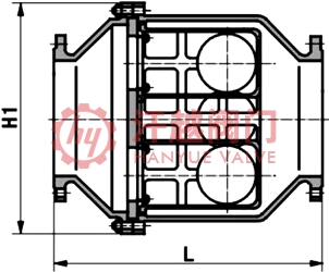 HQ45X微阻球形止回阀