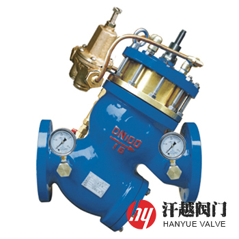 过滤活塞式流量控制阀