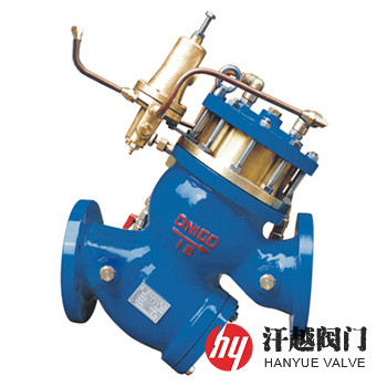 过滤活塞式高度水位控制阀